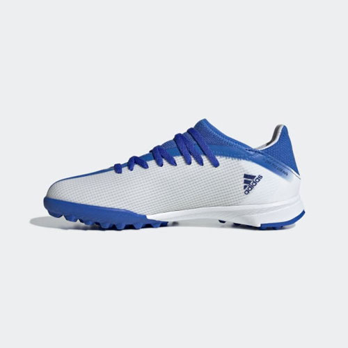 アディダス エックス スピードフロー.3 TF J adidas 【サッカー・フットサル】 シューズ ジュニア トレーニングシューズ トレシュー キッズ 子供 人工芝 ターフ X Speedflow フットウェアホワイト×レガシーインディゴ×ハイレゾブルー (GW7514)通販 サッカー 用品 セール