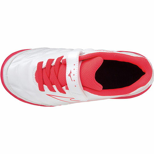 ミズノ レビュラ CUP CLUB KIDS AS mizuno 【サッカー・フットサル】 シューズ ジュニア トレーニングシューズ トレシュー キッズ 子供 人工芝 ターフ ワイド REBULA カップ クラブ ホワイト×ピンク (P1GE227664)格安セール サッカー 用品 セール