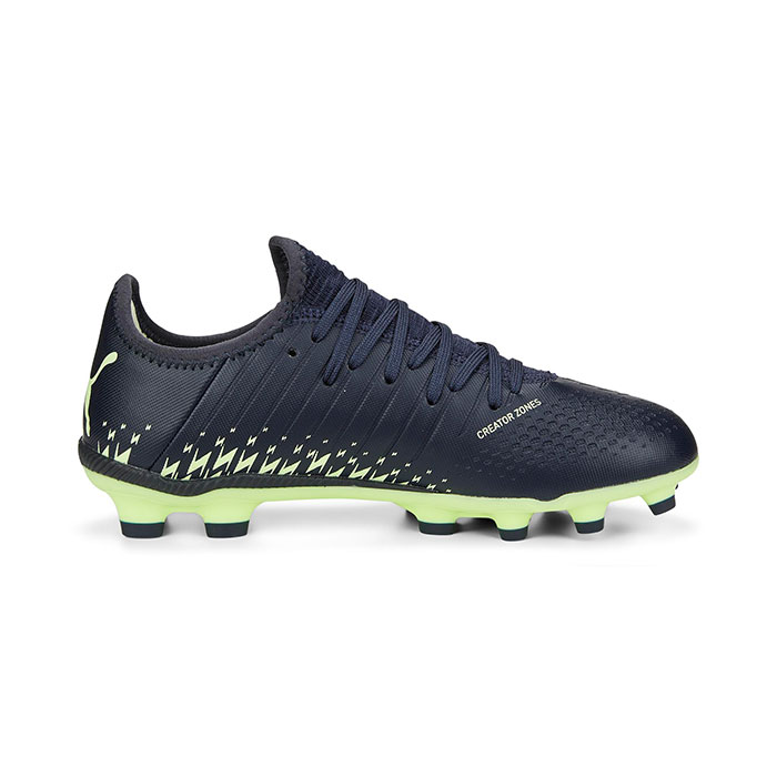 プーマ フューチャー Z 4.4 + MID JR HG/AG puma 【サッカー・フットサル】 シューズ ジュニア サッカースパイク キッズ 子供 人工芝 土 future パリジャンナイト×フィジーライト×ピスタチオ (107015-01)