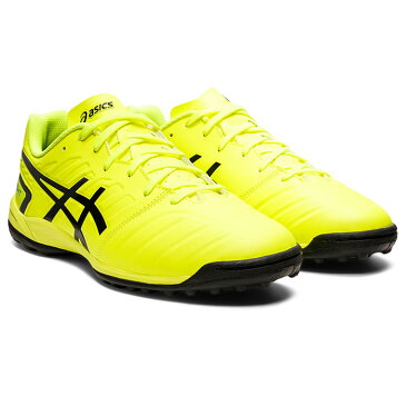 アシックス DSライト CLUB TF asics 【サッカー・フットサル】 シューズ トレーニングシューズ トレシュー メンズ 大人 ワイド 人工芝 ターフ DS LIGHT クラブ セーフティーイエロー×ブラック (1103A076-750)