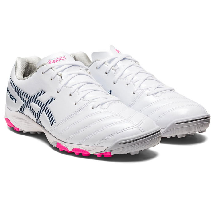 アシックス DSライト JR GS TF asics 【サッカー・フットサル】 シューズ ジュニア トレーニングシューズ トレシュー キッズ 子供 人工芝 ターフ DS LIGHT ホワイト×マコブルー (1104A047-101)