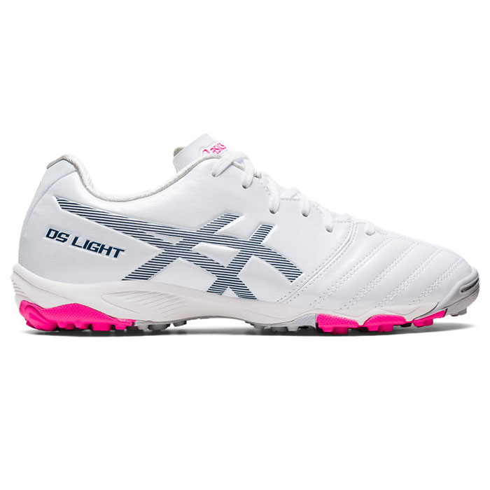 アシックス DSライト JR GS TF asics 【サッカー・フットサル】 シューズ ジュニア トレーニングシューズ トレシュー キッズ 子供 人工芝 ターフ DS LIGHT ホワイト×マコブルー (1104A047-101)格安セール サッカー 用品 セール