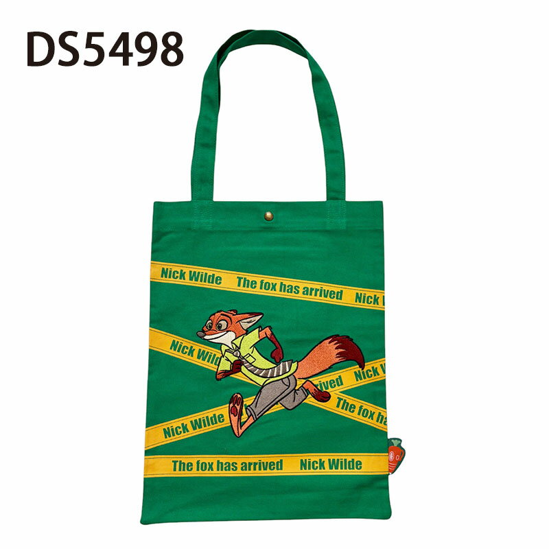 [公式] Disney ディズニー ズートピア Zootopia ニック ラン ナラティブ ハートトートバッグ DS5498 スモール・プラネットのサムネイル