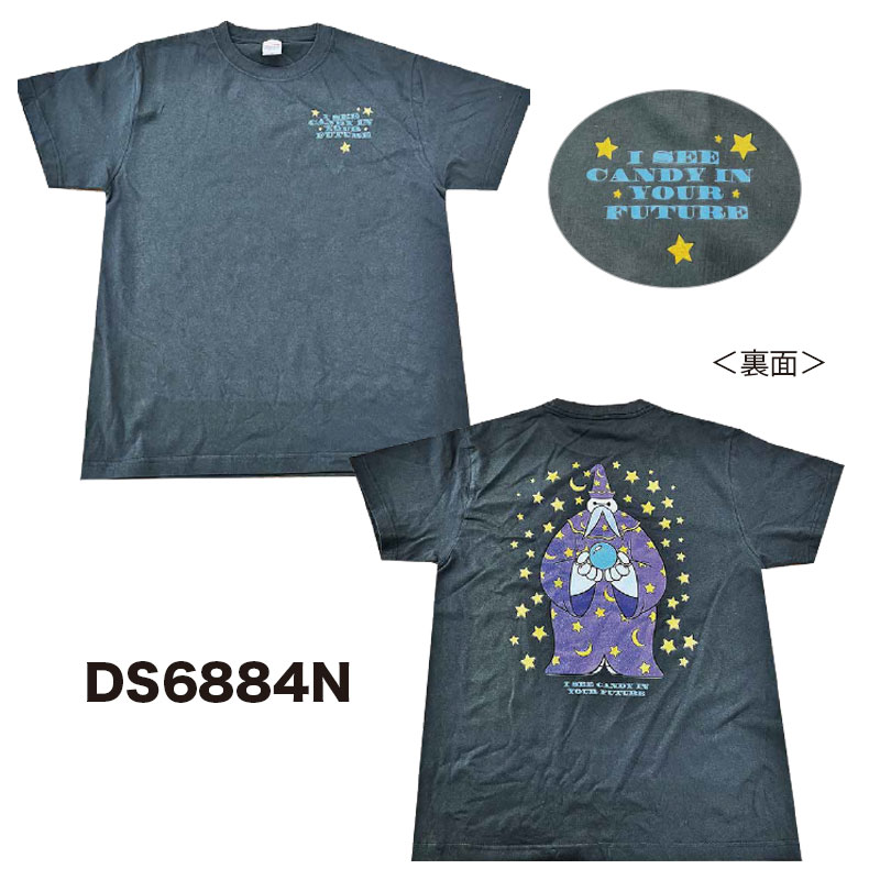 7月中発送予定 [公式] Disney ディズニー NOSTALGICA ベイマックス ブラック Tシャツ Lサイズ DS6884N スモール・プラネット ノスタルジカ 占い師 Baymaxのサムネイル