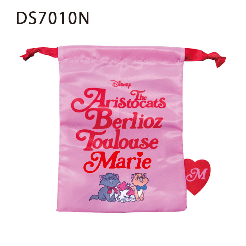 【予約商品】[公式] Disney ディズニー NOSTALGICA おしゃれキャット マリー ベルリオーズ トゥルーズ 巾着 DS7002N ノスタルジカ 可愛い 小物入れ 猫のサムネイル