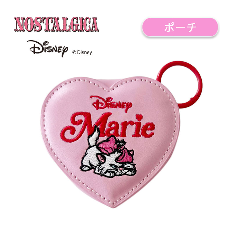 [公式] Disney ディズニー NOSTALGICA おしゃれキャット マリー ハート DS7015N ノスタルジカ ピンク 小物入れ PINKシリーズのサムネイル