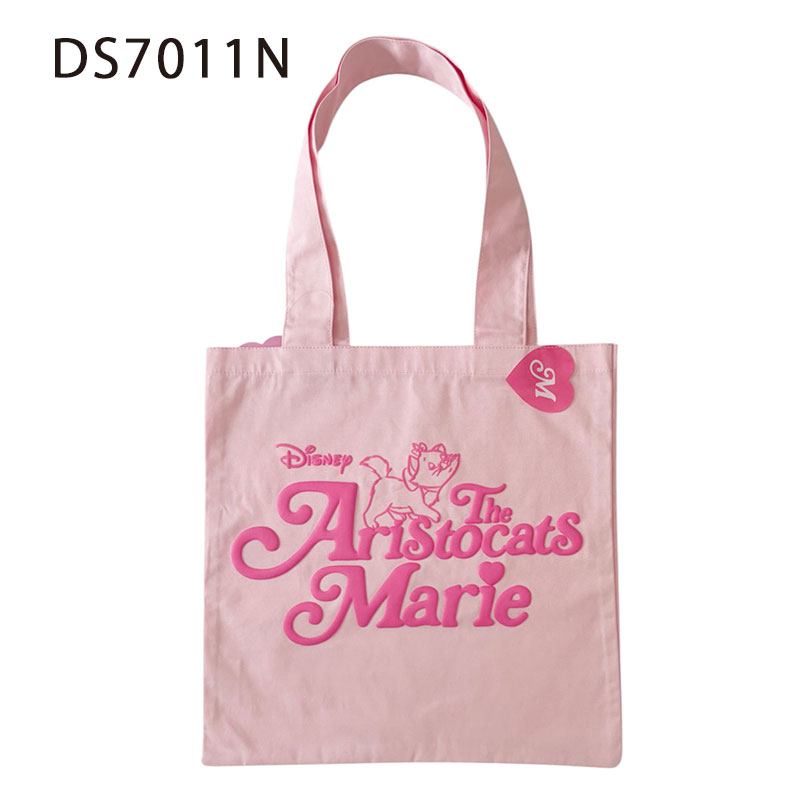 [公式] Disney ディズニー NOSTALGICA プクトートバッグ おしゃれキャット マリー ピンク DS7011N スモール・プラネット ノスタルジカ ギフト コットン PINKシリーズのサムネイル