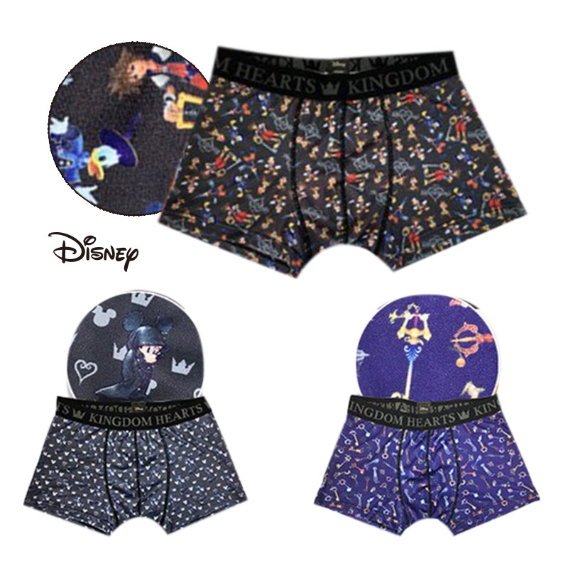 [公式] Disney ディズニー キングダムハーツ ミッキー 集合 キーブレード 転写ブリーフボクサー AWDS5041_AWDS5046 スモール・プラネットのサムネイル