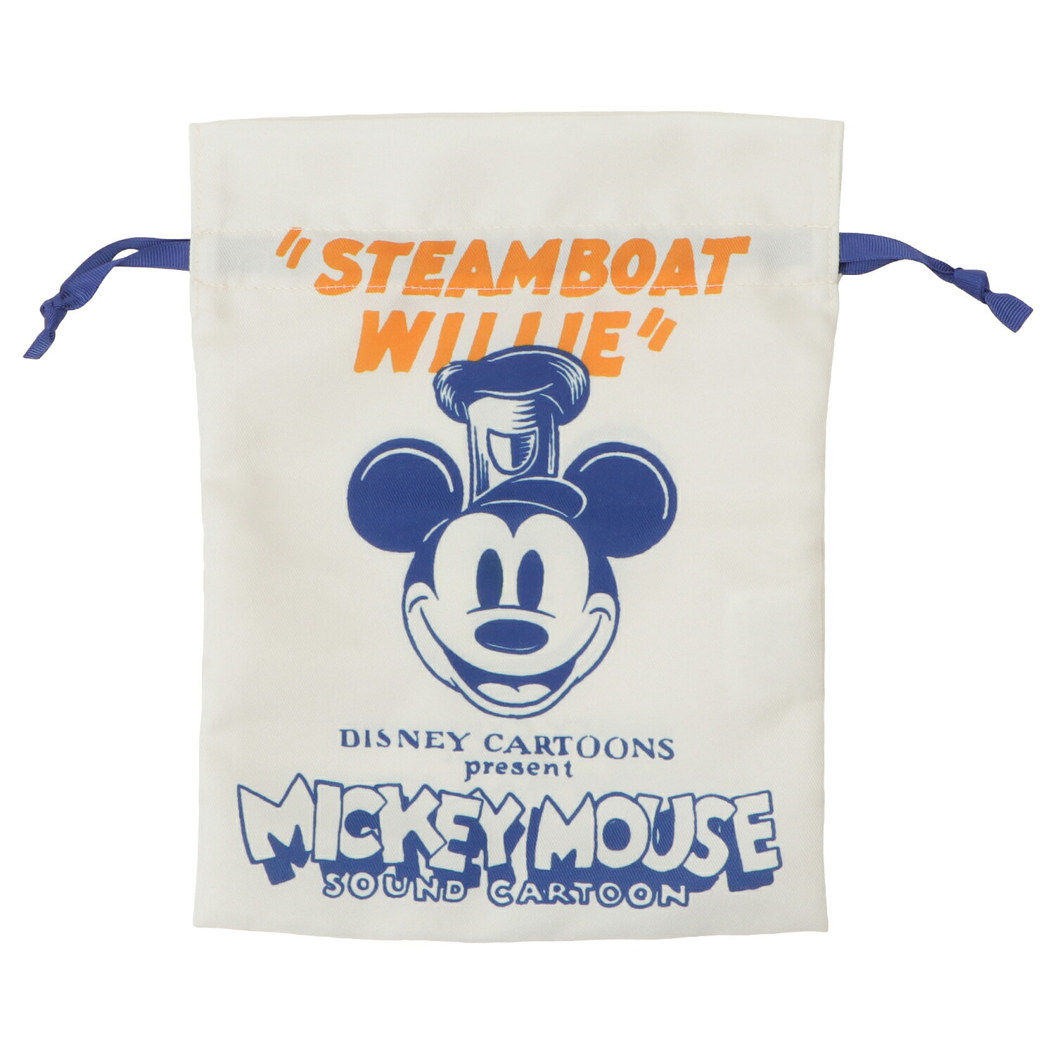 [公式] Disney ディズニー ディズニー100 トラベル巾着 蒸気船ウィリー DH1004 スモール・プラネットのサムネイル