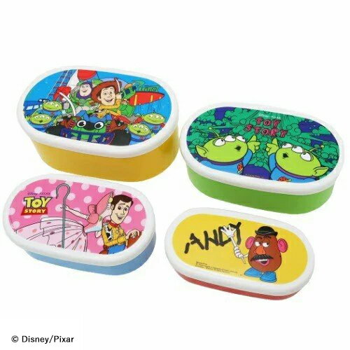 [公式] TOYSTORY トイ・ストーリー ピザプラネット4PランチBOX お弁当箱 弁当箱 APDS4788 スモール・プラネット 入園 入学 入園準備 入学準備 可愛い 人気 お弁当箱のサムネイル