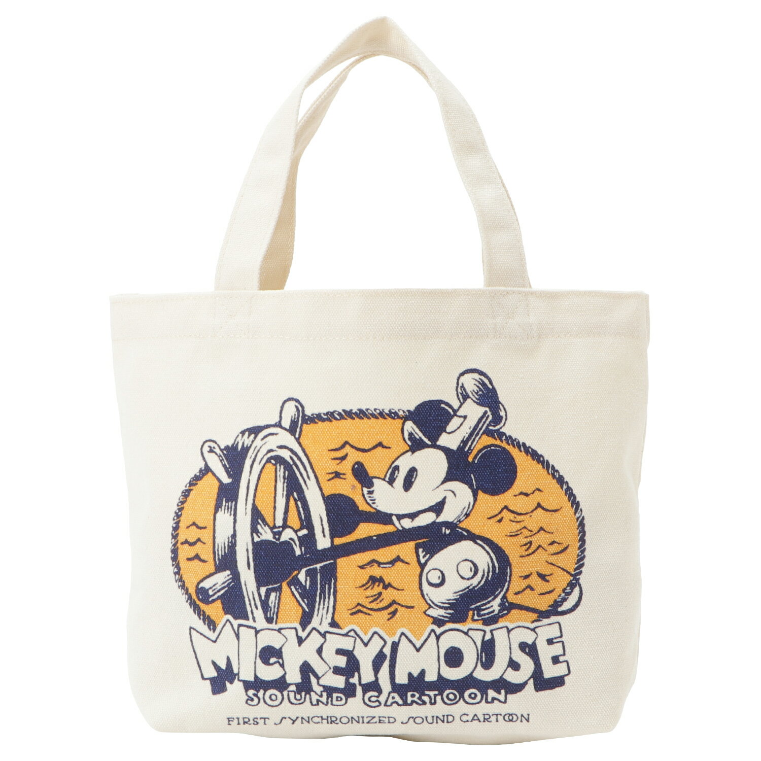[公式] Disney ディズニー ディズニー100 マチ付バッグ 蒸気船ウィリー DH1005 スモール・プラネットのサムネイル