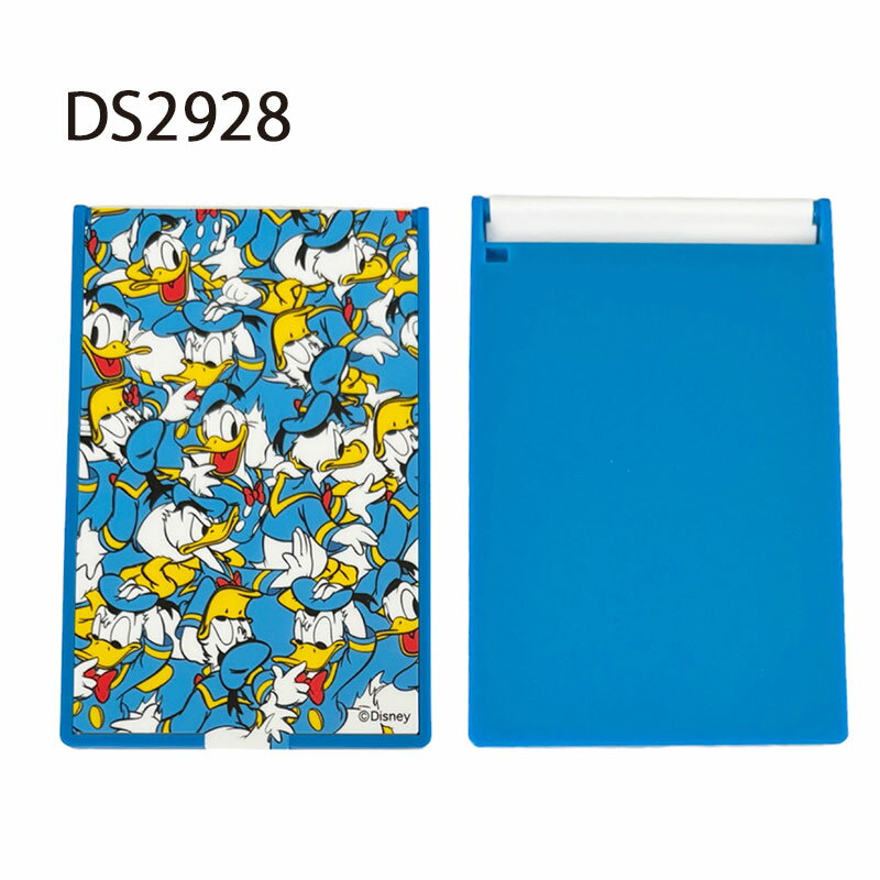 [公式] Disney ディズニー ドナルドダック チップ＆デール ぎっしり 総柄 ミラー スモール・プラネット 鏡 メイク 手鏡 APDS2928_APDS2929 可愛い プチギフト コンパクト