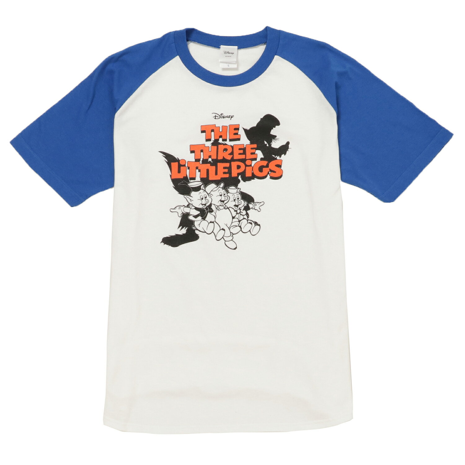 [公式] Disney ディズニー NOSTALGICA 100シリーズ 三匹の子ぶた Tシャツ Lサイズ DS4052N スモール・プラネットのサムネイル