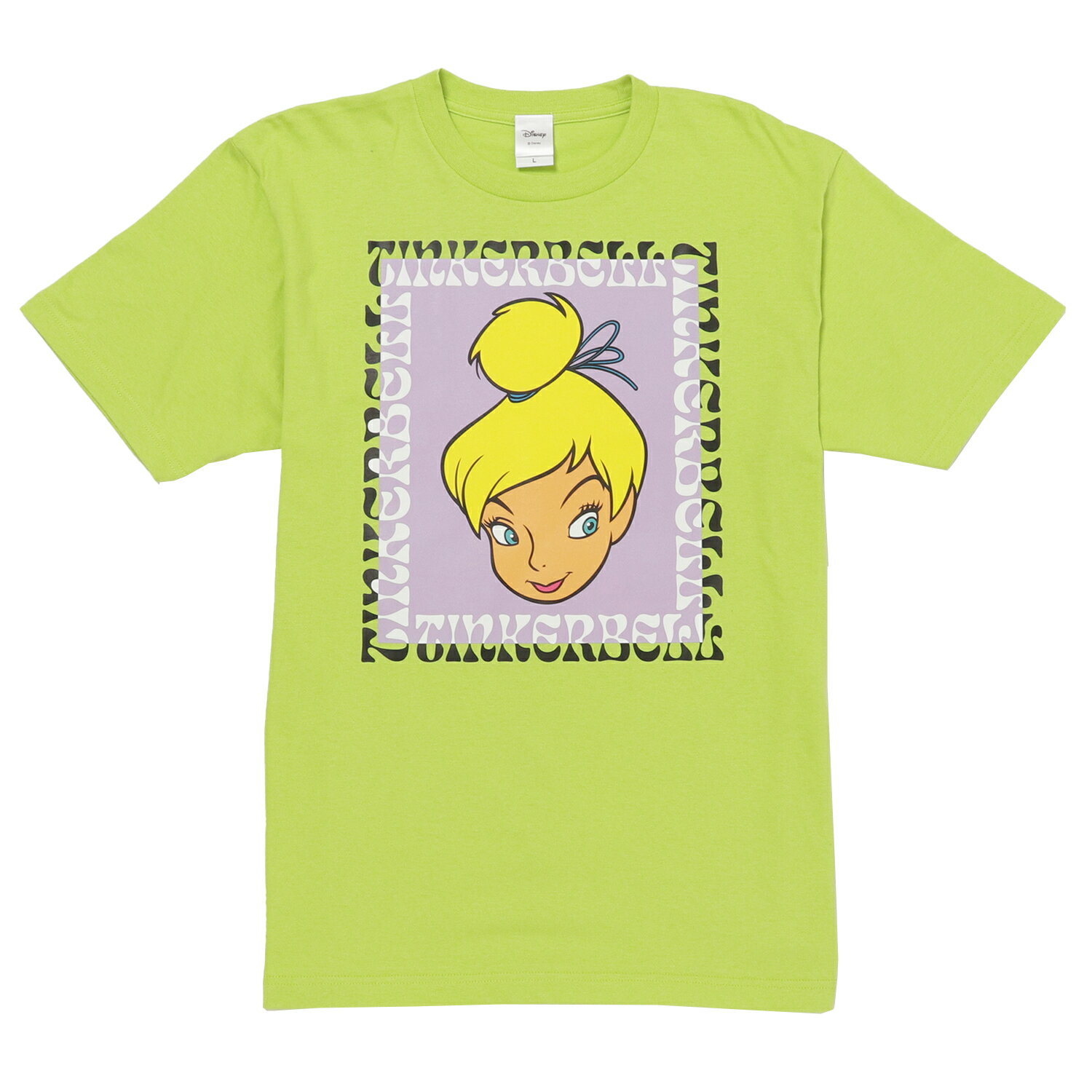 [公式] Disney ディズニー NOSTALGICA 100シリーズ ティンカー・ベル/ピーター・パン Tシャツ Lサイズ DS4083N スモール・プラネットのサムネイル