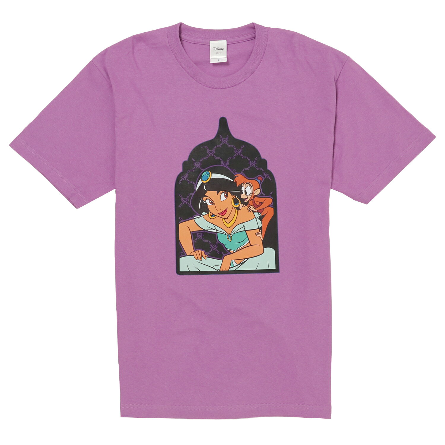 [公式] Disney ディズニー NOSTALGICA 100シリーズ ジャスミン/アラジン Tシャツ Lサイズ DS4942N スモール・プラネットのサムネイル