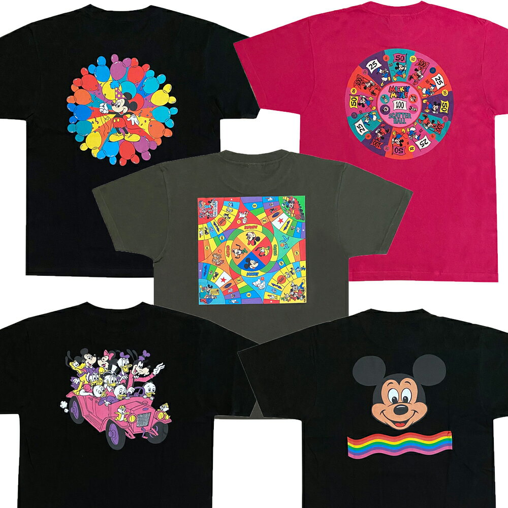 [公式] Disney ディズニー ノスタルジカ ミッキー Tシャツ ML AWDS6683NRT_AWDS6692NRT スモール・プラネットのサムネイル