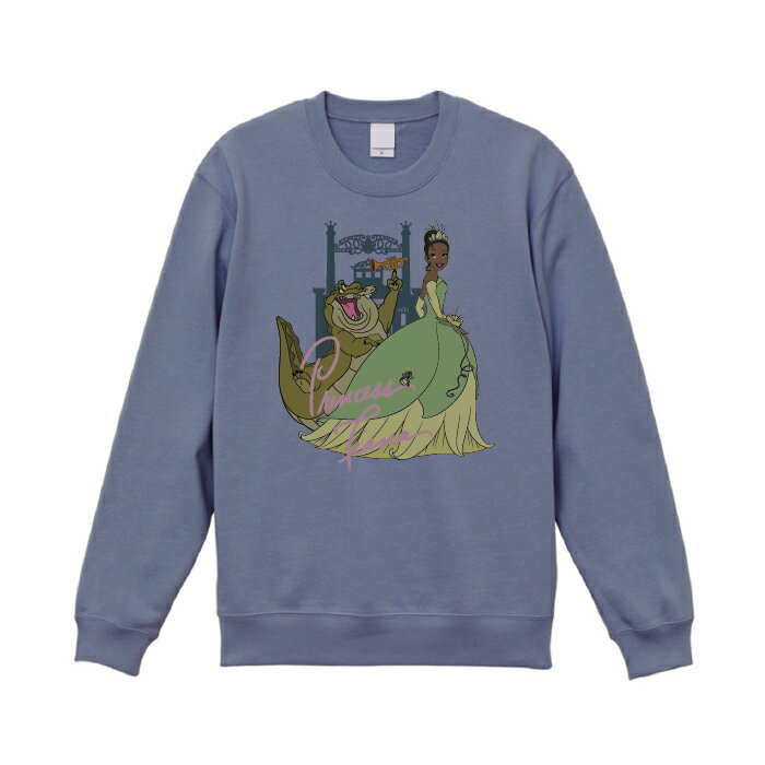 ★予約★12月中旬入荷予定[公式] Disney ディズニー NOSTALGICA ノスタルジカ プリンセスと魔法のキススウェット BL ブルー DS4819N スモール・プラネット 可愛い おしゃれ 人気のサムネイル