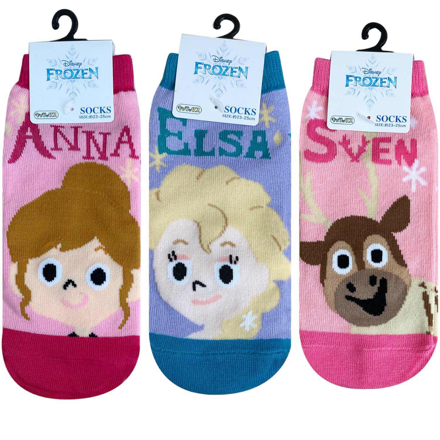 [公式] Disney ディズニー キャラックス　アナと雪の女王 　靴下　スモール・プラネット