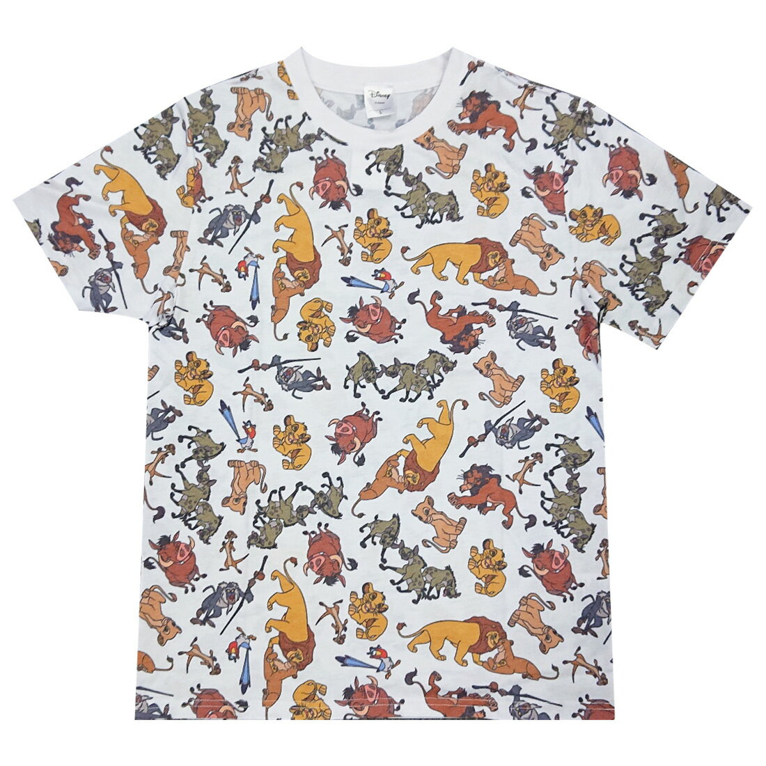 [公式] Disney ディズニー ライオン・キング オールスター 総柄 Tシャツ トップス スモール・プラネットのサムネイル