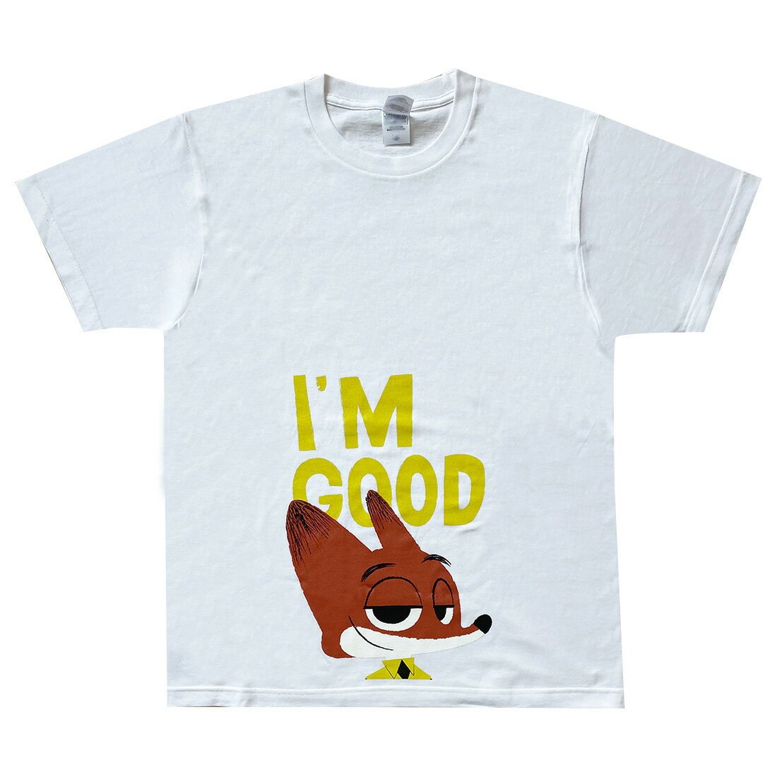 [公式] Disney ディズニー ズートピア I’m Good WHTシャツ トップス AWDS6966EM_AWDS6967EM スモール・プラネット