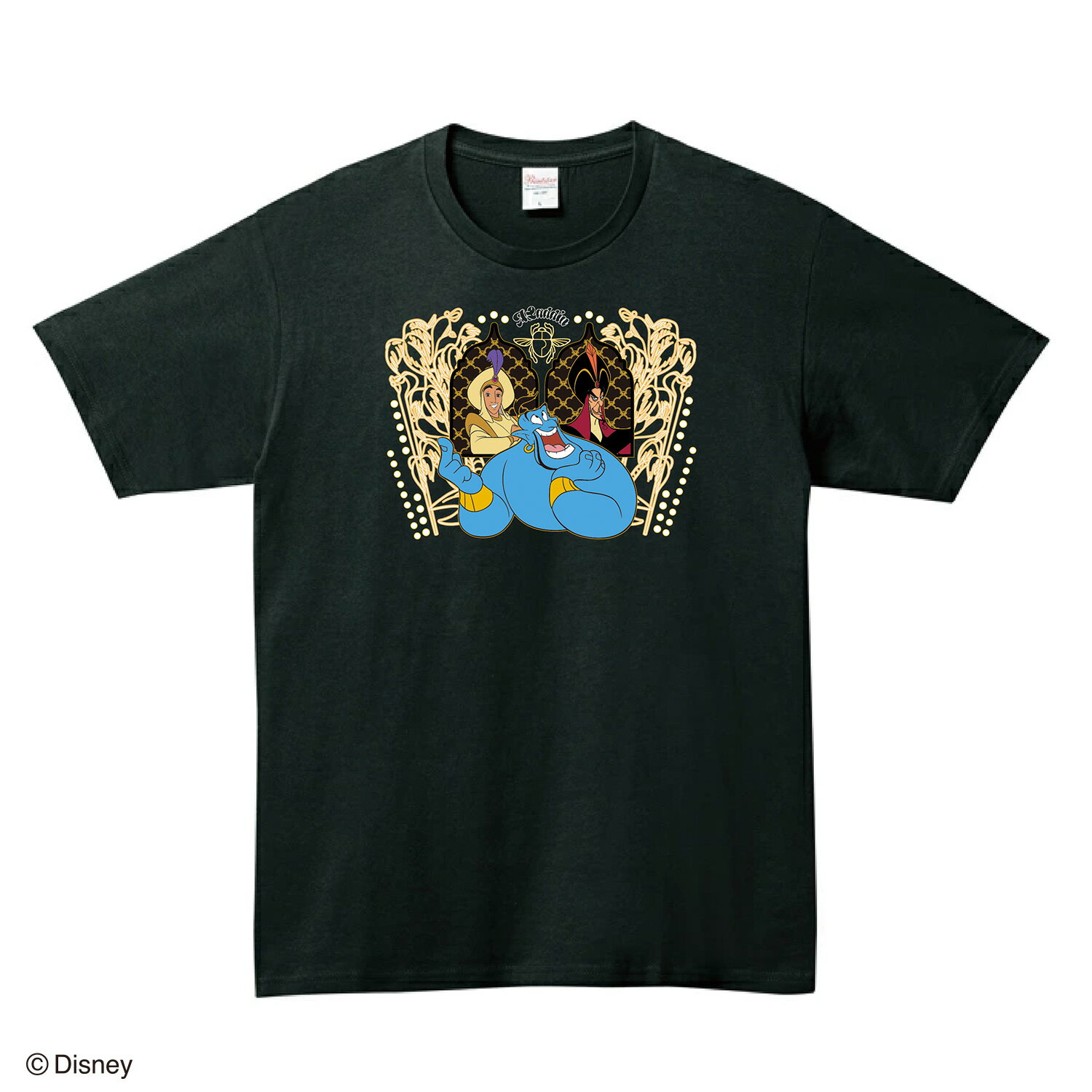  Disney ディズニー NOSTALGICA 100シリーズ ジーニー アラジン Tシャツ Lサイズ DS4107N スモール・プラネット