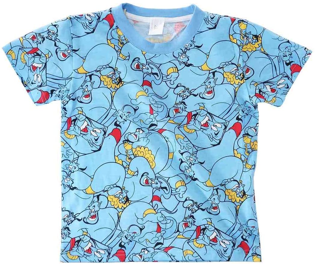 [公式] Disney ディズニー ジーニー ぎっしり 総柄 Tシャツ トップス キッズ スモール・プラネットのサムネイル