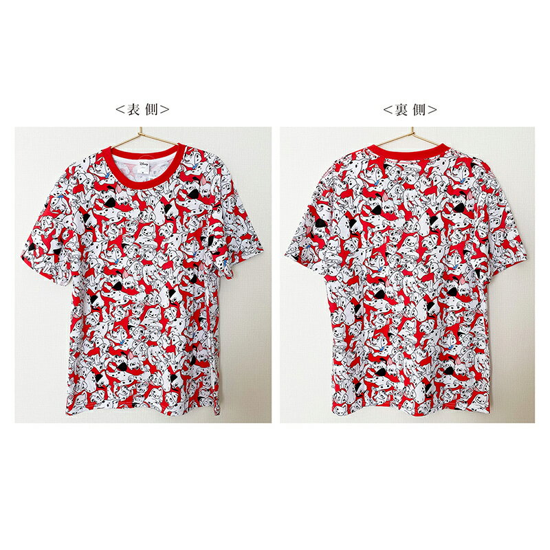 Disneyディズニーミッキーマウス&フレンズ/グーフィーマックス/ジーニー/101匹わんちゃんぎっしりTシャツAWDS7249_AWDS7265