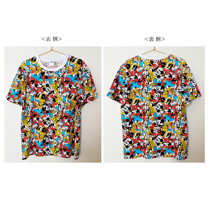Disneyディズニーミッキーマウス&フレンズ/グーフィーマックス/ジーニー/101匹わんちゃんぎっしりTシャツAWDS7249_AWDS7265