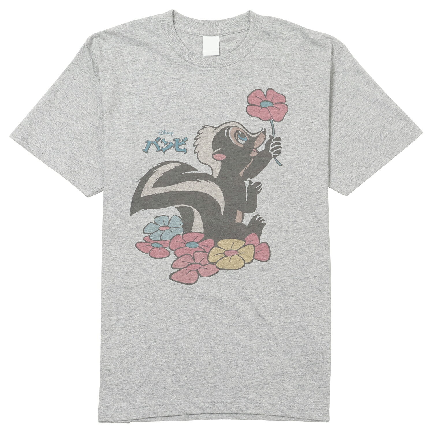 [公式] Disney ディズニー NOSTALGICA 100シリーズ フラワー/バンビ Tシャツ Lサイズ DS4077N スモール・プラネットのサムネイル