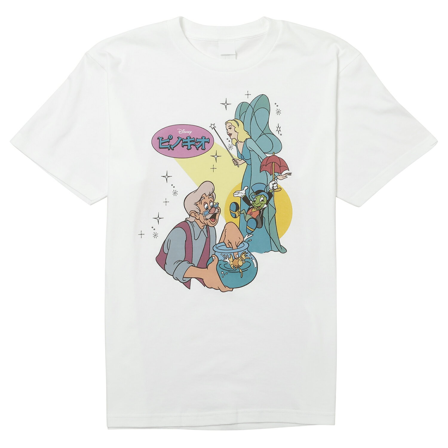  Disney ディズニー NOSTALGICA 100シリーズ ピノキオ 02 Tシャツ Lサイズ DS4081N スモール・プラネット