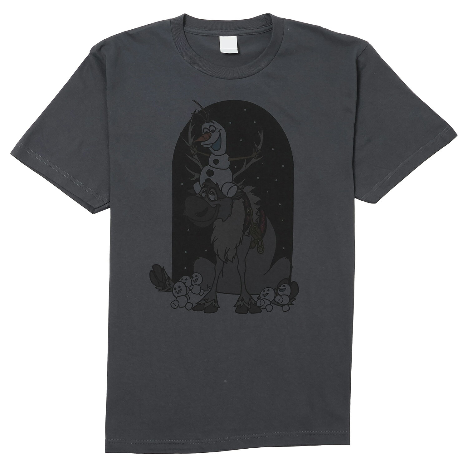 [公式] Disney ディズニー NOSTALGICA 100シリーズ オラフ＆スヴェン アナと雪の女王 Tシャツ Lサイズ DS4146N スモール・プラネットのサムネイル