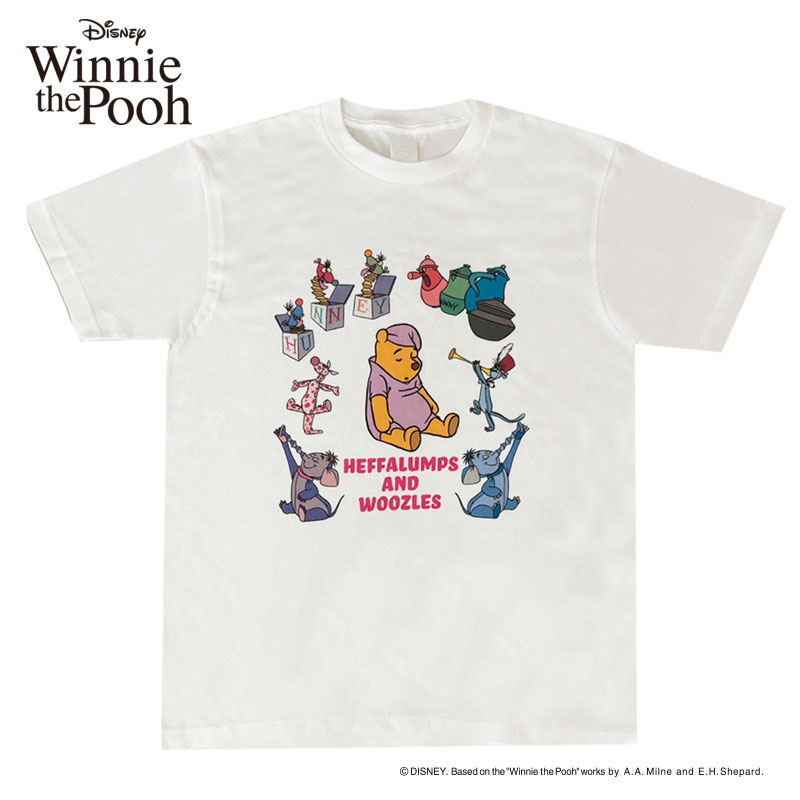 [公式] Disney ディズニー 夢の中 くまのプーさん Tシャツ Mサイズ Lサイズ DS4981_DS4982 スモール・プラネット おしゃれ 可愛い 夏 おでかけ ナイトメアシリーズのサムネイル