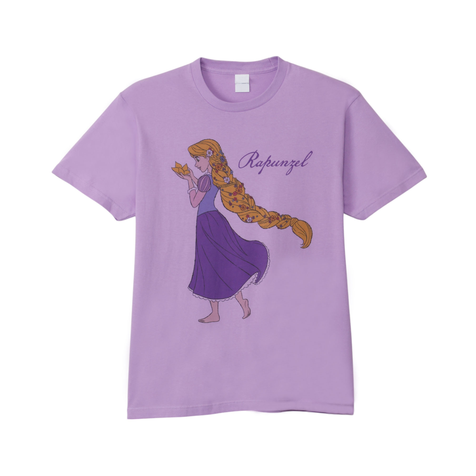 4月下旬以降順次発送 [公式] Disney ディズニー 塔の上のラプンツェル お花 Tシャツ XLサイズ DS5872 スモール・プラネット 可愛い おしゃれ ラプンツェル Rapunzelのサムネイル