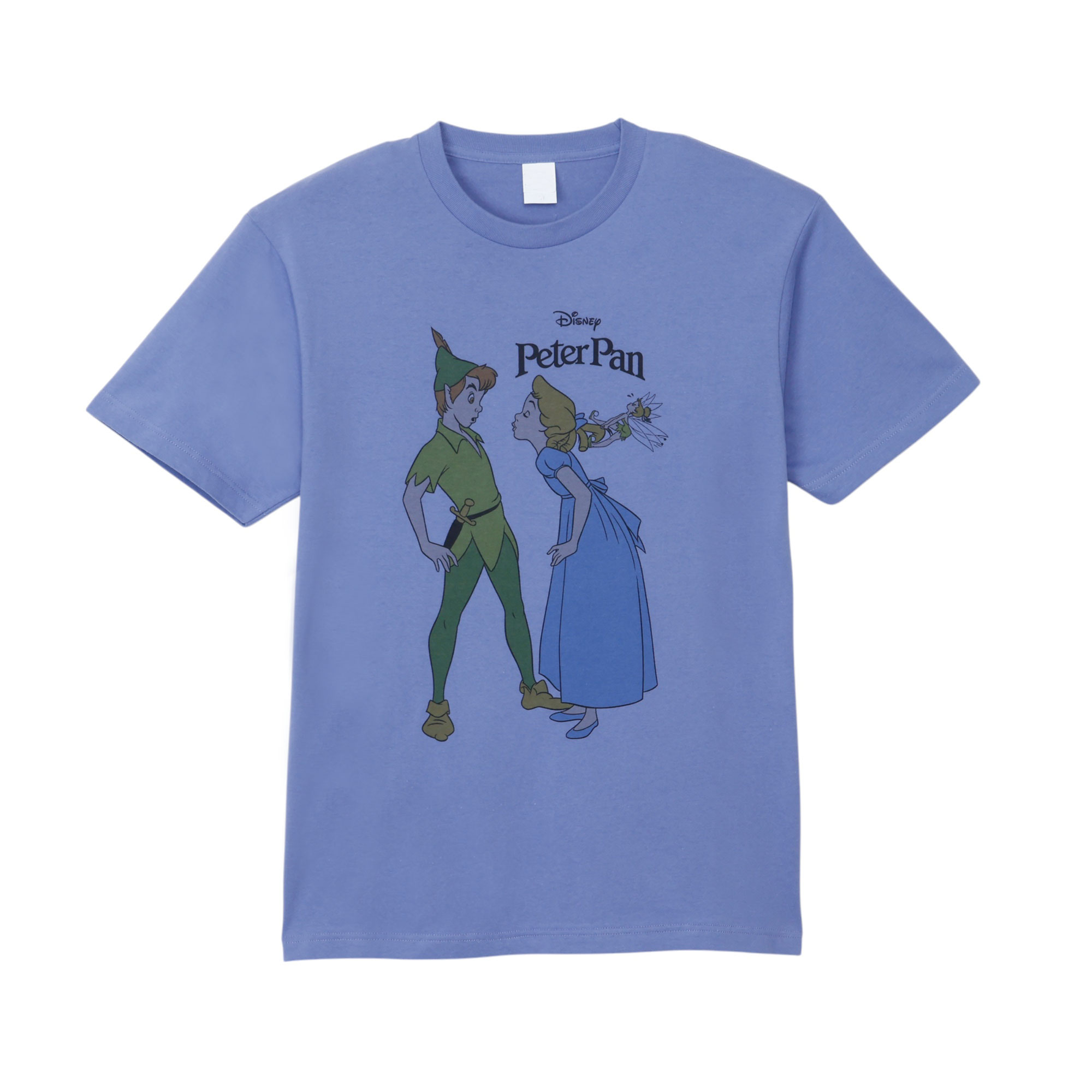 4月下旬以降順次発送 [公式] Disney ディズニー ピーター・パン キス Tシャツ XLサイズ DS5894 スモール・プラネット 可愛い おしゃれ ピーターパン ウェンディ PeterPan ネバーランドのサムネイル
