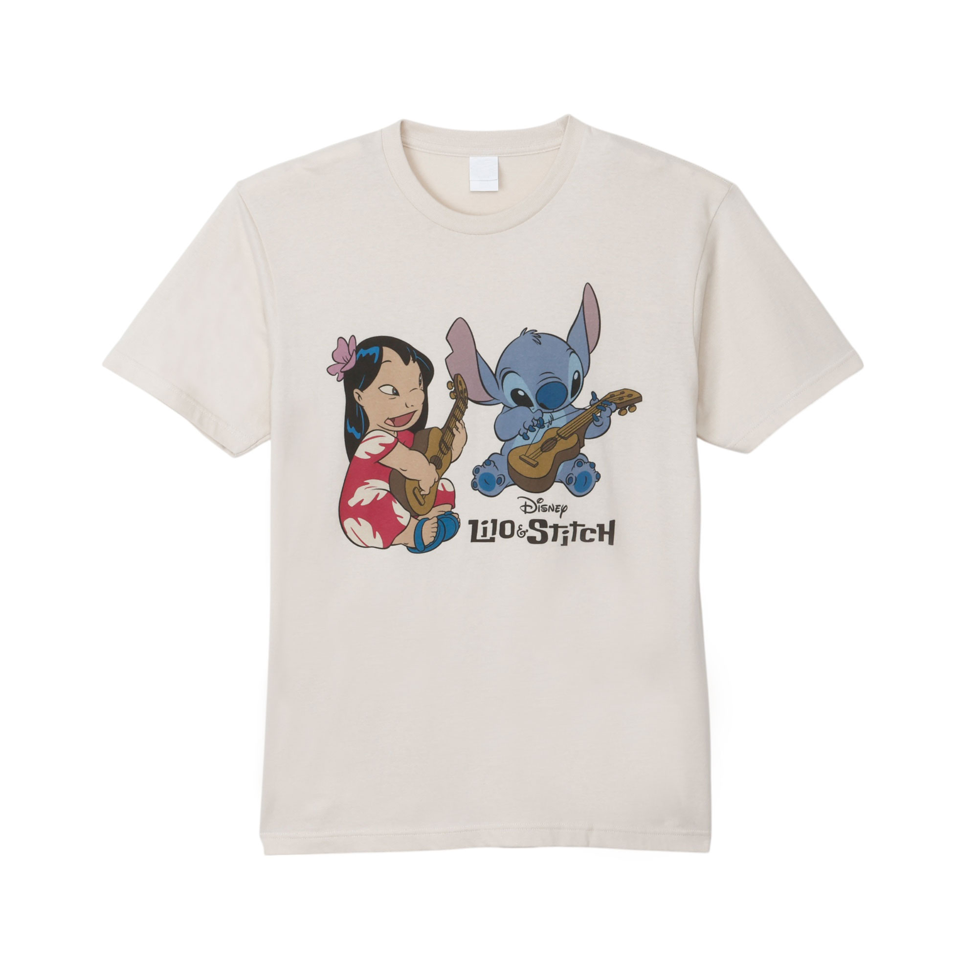 4月下旬以降順次発送 [公式] Disney ディズニー リロ＆スティッチ ウクレレ Tシャツ XLサイズ DS5906 スモール・プラネット 可愛い おしゃれ リロ スティッチ ハワイ カウアイ島 Hawaiiのサムネイル