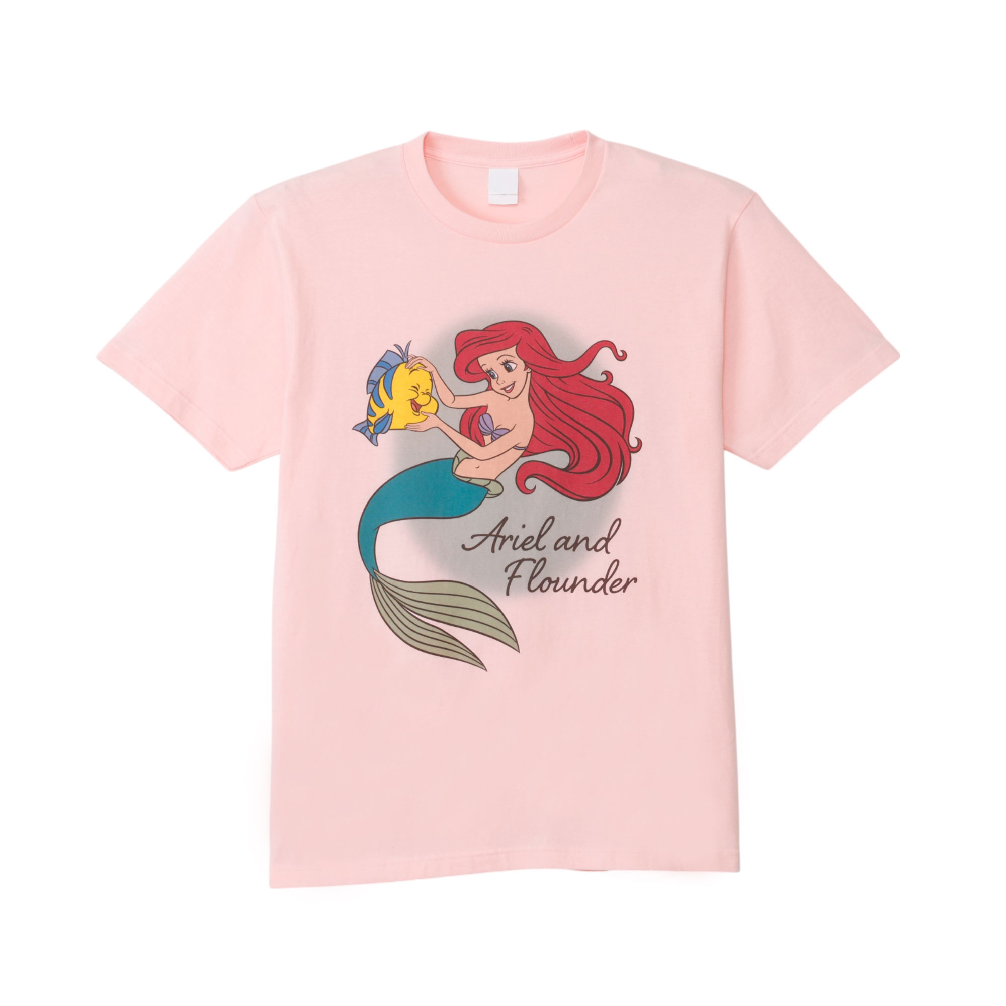 4月下旬以降順次発送 [公式] Disney ディズニー リトル・マーメイド なかよし Tシャツ Lサイズ DS5909 スモール・プラネット 可愛い おしゃれ アリエル フランダー 人魚姫 リトルマーメイドのサムネイル