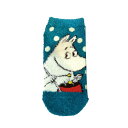 【50％OFF】セール [公式] MOOMIN ムーミン もこもこソックス ムーミンドット 靴下 MMAP3437J スモール・プラネット