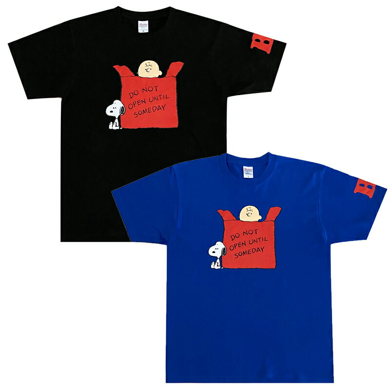 【SALE★30%OFF!!】 PEANUTS ピーナッツ レッドボックス/ブラック/ブルー Tシャツ ML SN1198N_SN1201N スモール・プラネット