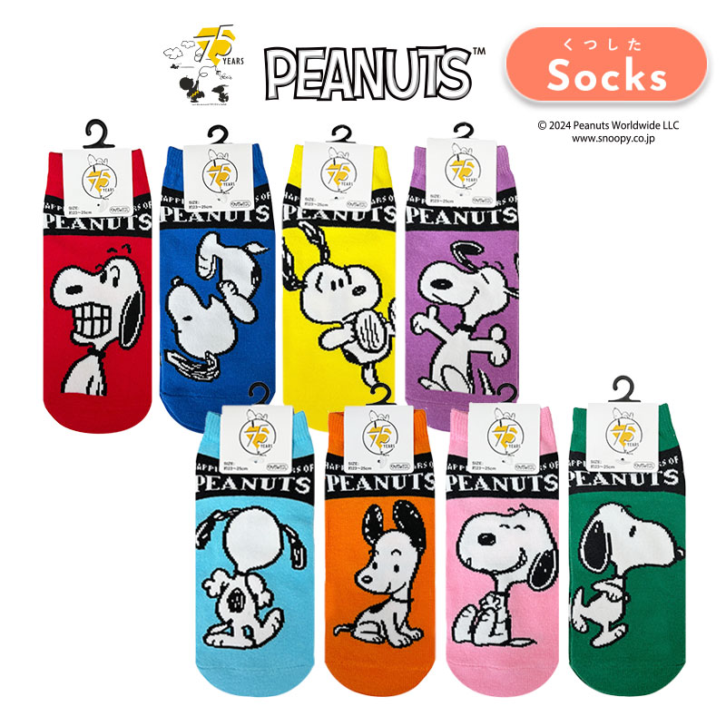 [] PEANUTS ԡʥå ̡ԡ 75years 75ǯ ǥå 23cm25cm å ֥롼 ...