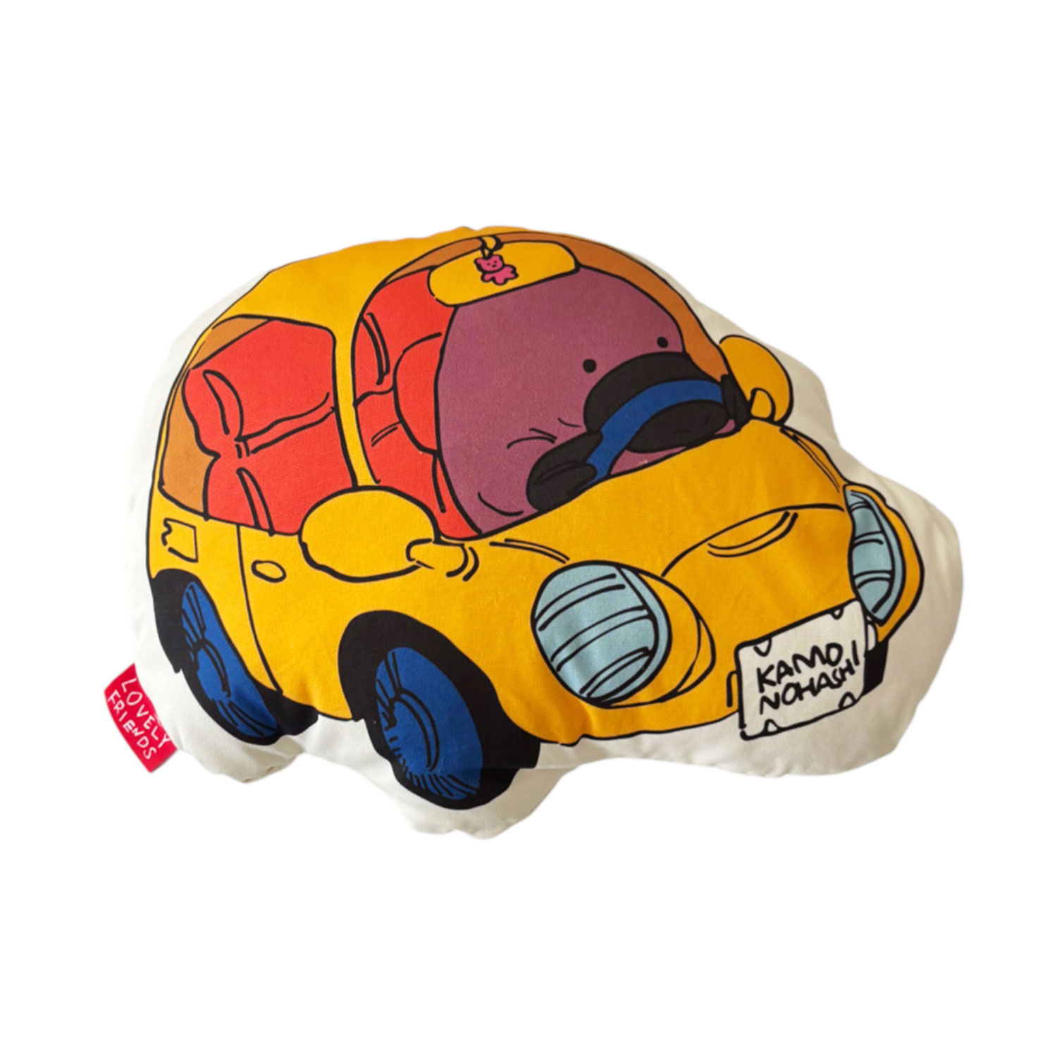 [公式] ラブリーフレンズ かものはし ダイカットクッション LV1085 LOVELY FRIENDS