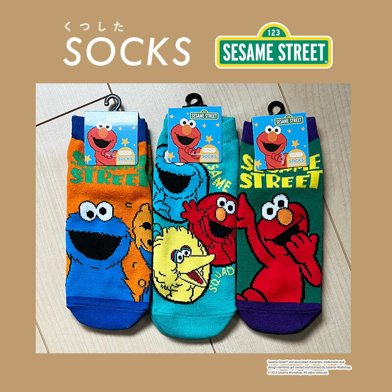 Kiitos ŷԾŹ㤨[] SESAME STREET ߥȥ꡼  å󥹥 ե å 23cm25cm SE1064J_SE1065J_1066J ⡼롦ץͥå ꡼  ֥롼 İ ӥåСɡפβǤʤ418ߤˤʤޤ