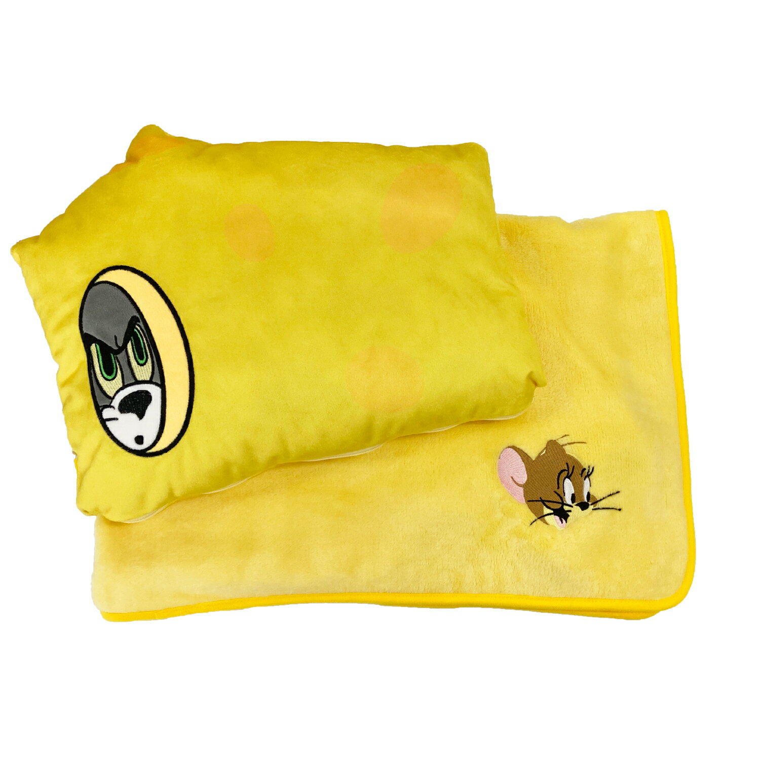 【50％OFF】☆冬物☆セール[公式] トムとジェリー チーズ ブランケット インクッション WB1610 スモール..