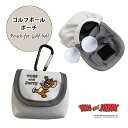 [公式] TOM and JERRY トムとジェリー ジェリー ゴルフボールポーチ WB1787 スモール・プラネット ゴルフグッズ おしゃれ 可愛い ゴルフ女子 スポーツ プレゼント ギフト 白 ホワイト マジックテープ