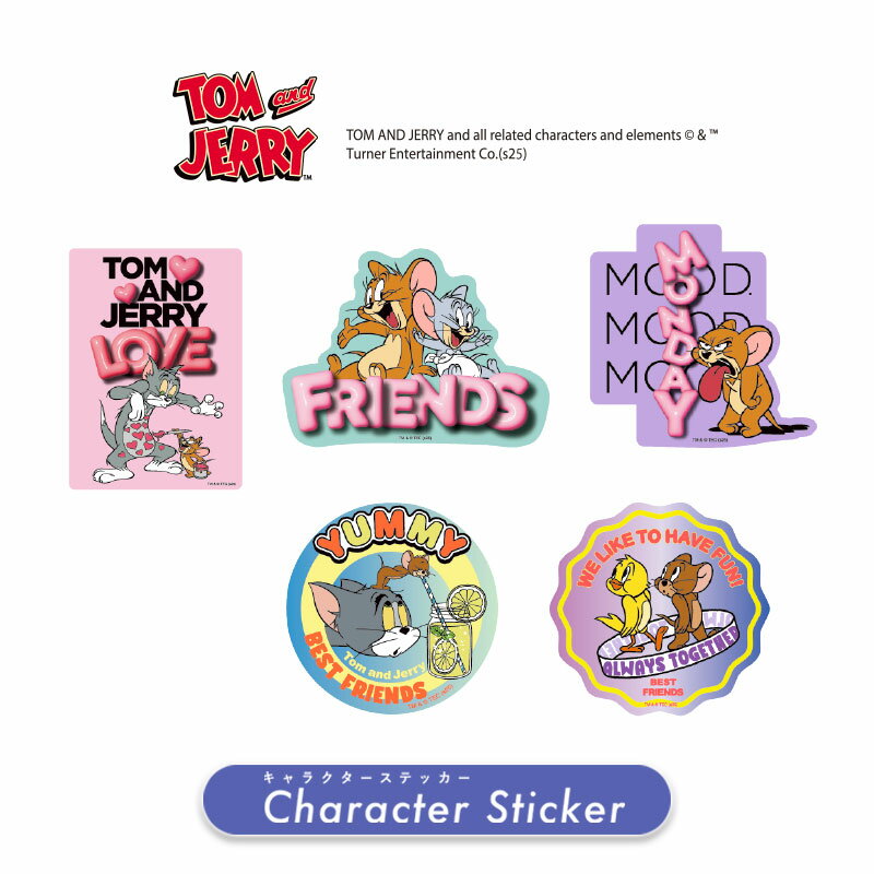 Kiitos ŷԾŹ㤨129ʹ߽缡ȯ 12/411ѡ [] ȥȥ꡼ TOM and JERRY LOVE FRIENDS MONDAY YUMMY FUN 饯ƥå  WB3252_WB3256 ⡼롦ץͥå 饹 ȥ ꡼ եפβǤʤ396ߤˤʤޤ