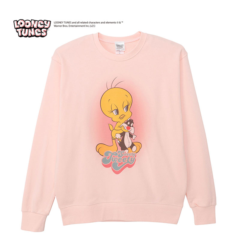 [公式] LOONEY TUNES ルーニー・テューンズ ぬいぐるみ スウェット Lサイズ WB3198 スモール・プラネッ..