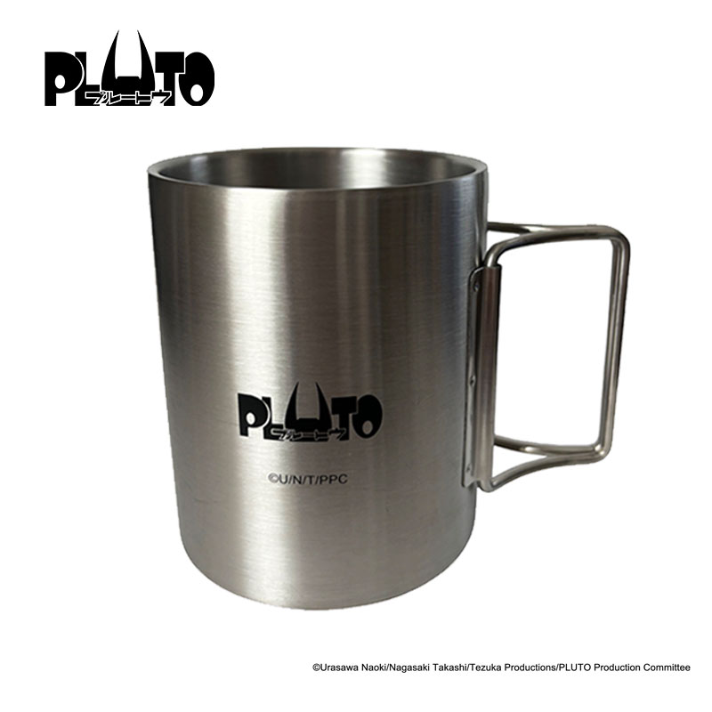 [公式] PLUTO プルートゥ ロゴ ステンレスマグ NF1006 スモール・プラネット ゲジヒト アトム モンブラン ノース2号 ブランド ヘラクレス エプシロン プルートゥ マグカップ コレクション 浦沢直樹 長崎尚志 手塚治虫
