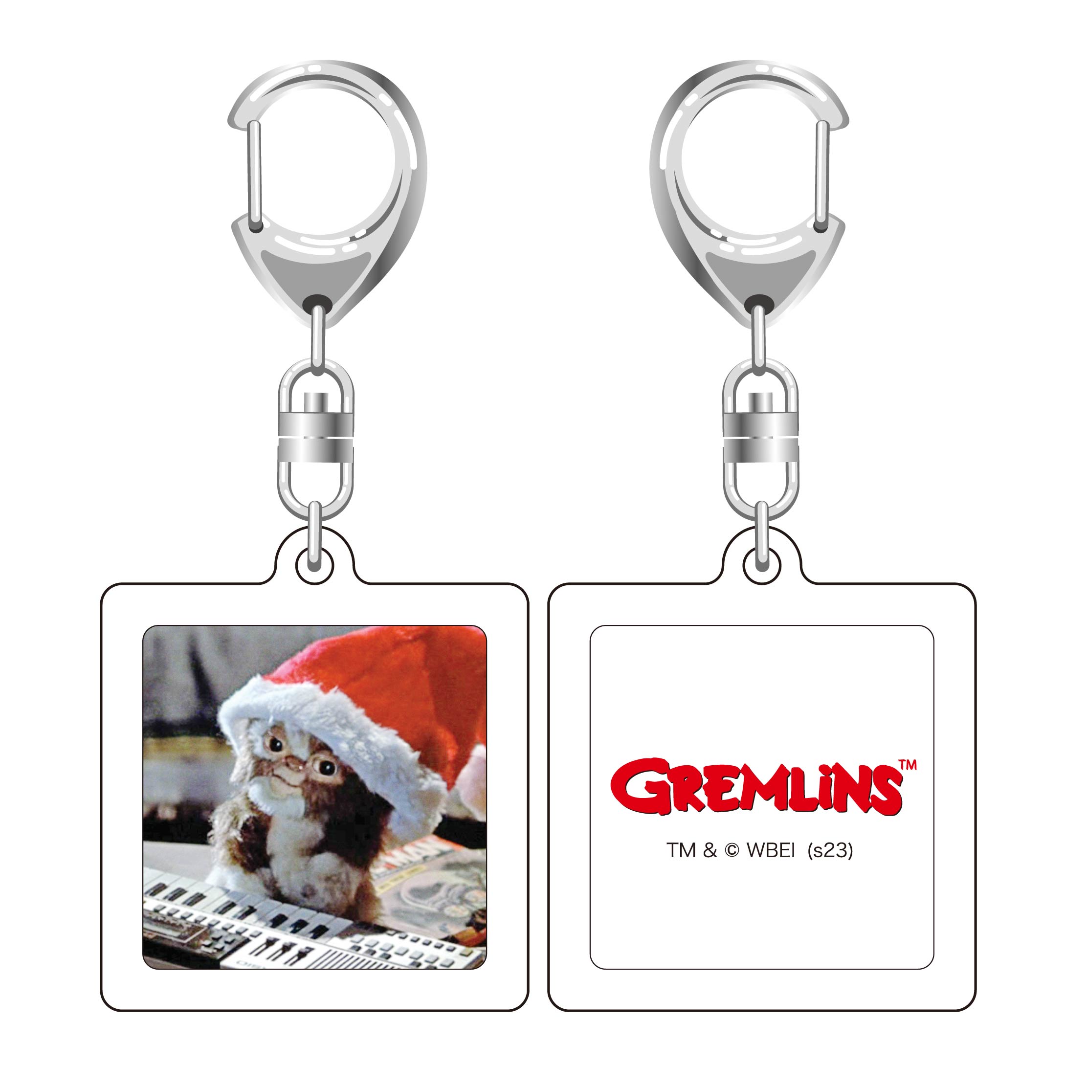 [公式] Gremlins グレムリン 3Dメガネ クリスマス ハメパチキーホルダー WB2247PP_WB2248PP スモール・プラネット 可愛い 人気 サンタ ロゴ コミコン