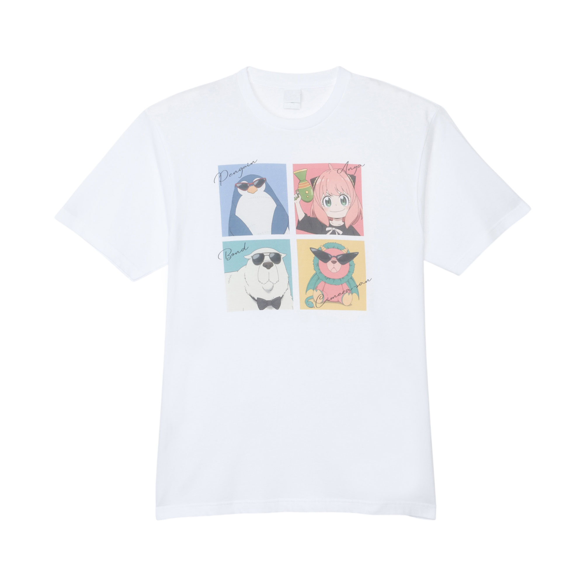 【20%OFF】[公式] SPY×FAMILY スパイファミリー E Tシャツ Lサイズ SH1239 スモール・プラネット 可愛い おしゃれ アーニャ・フォージャー ボンド ぺんぎん キメラ長官