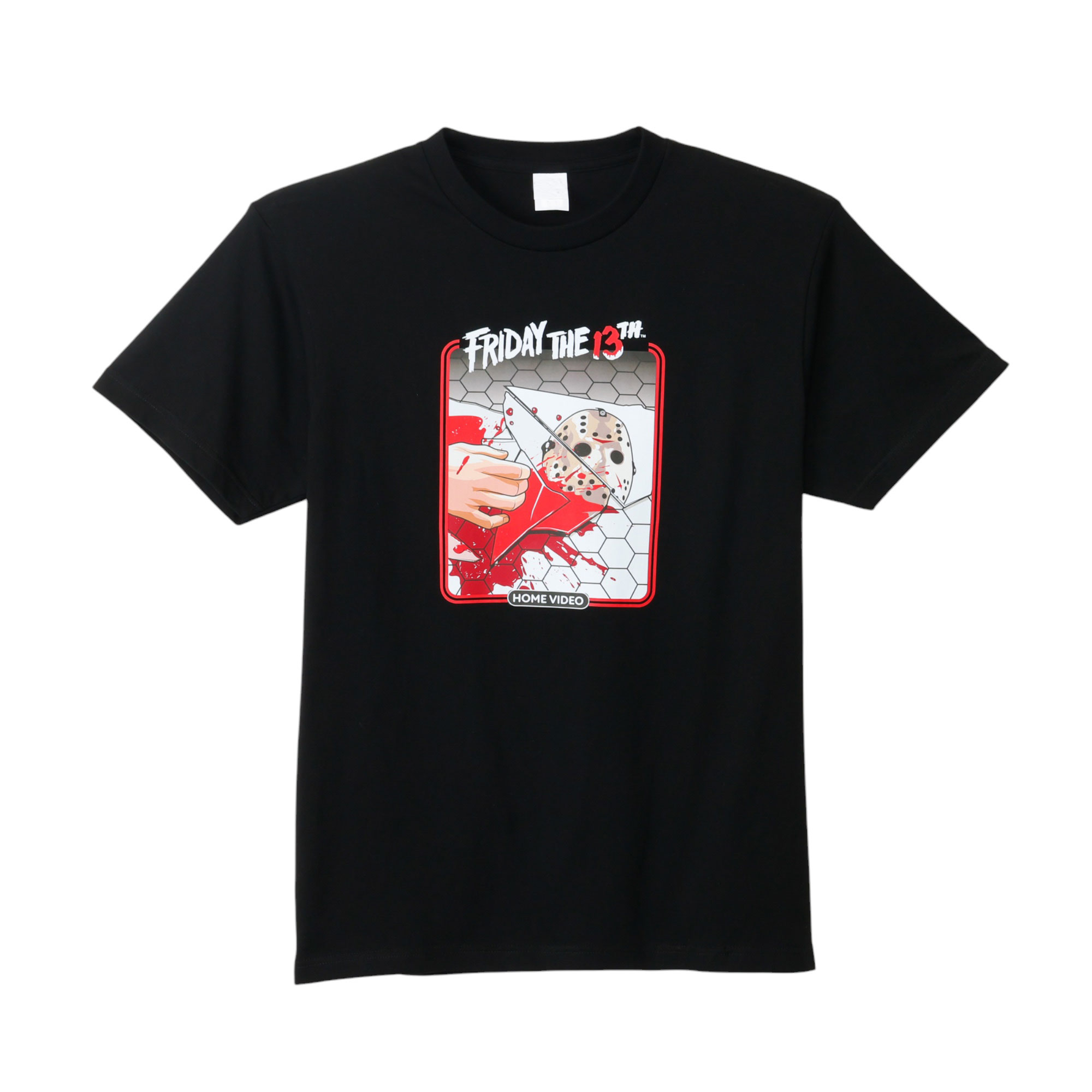 [公式] 13日の金曜日 FRIDAY THE 13TH ホームビデオ Tシャツ Lサイズ WB2819 スモール・プラネット カッコイイ おしゃれ ホラー ジェイソン ショーン・S・カニンガム