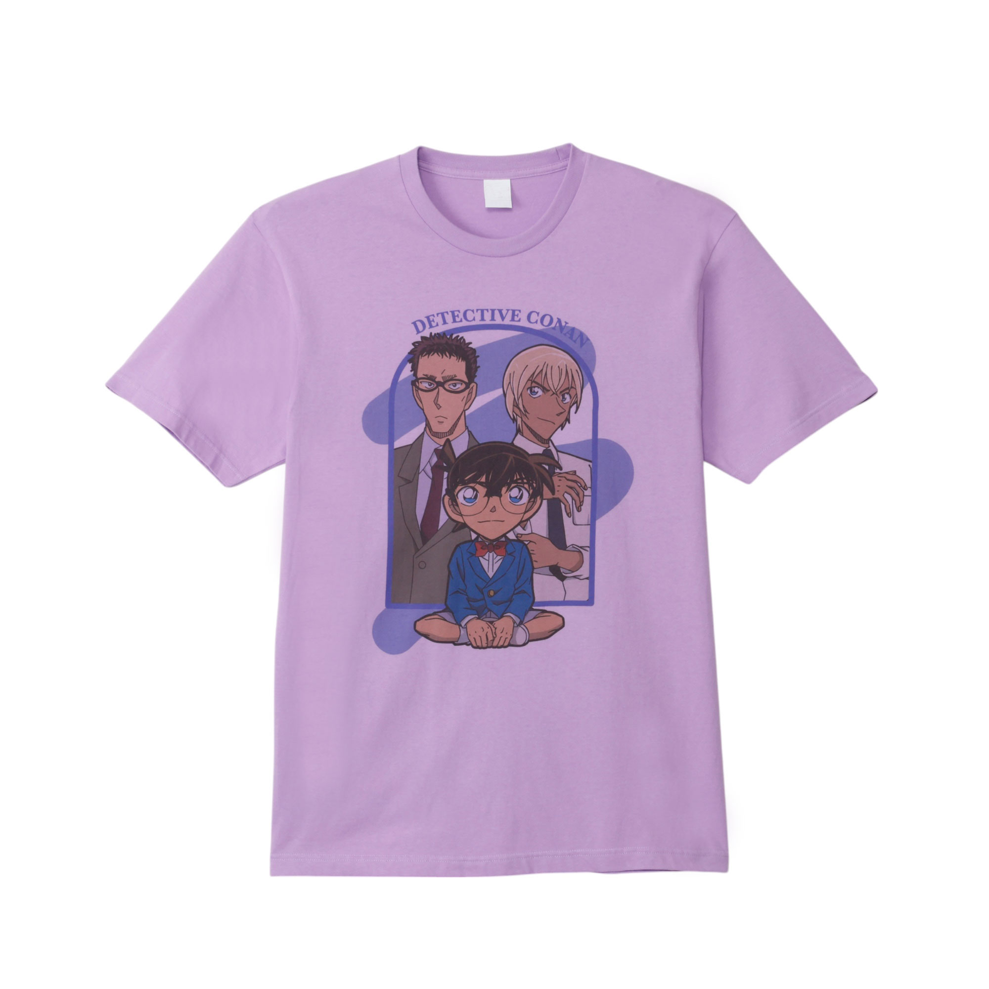 [公式] 名探偵コナン コナン＆降谷＆風見 Tシャツ Lサイズ SH1243 スモール・プラネット カッコイイ おしゃれ 江戸川コナン 降谷零 風見裕也 隻眼の残像 隻眼のフラッシュバックのサムネイル